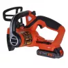 Black & Decker GKC1820L20 motosega a batteria, nera/arancione