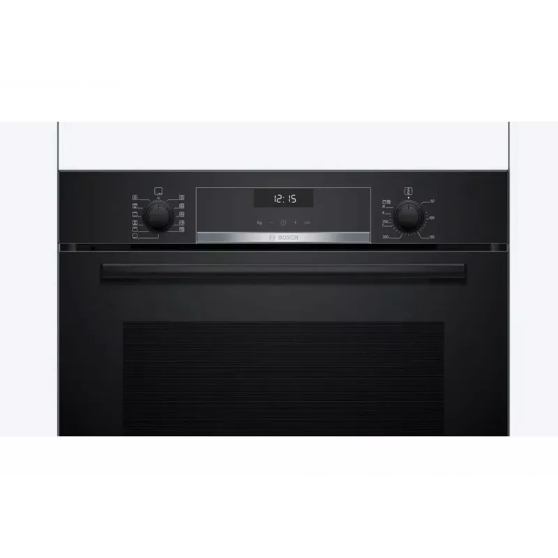 Forno elettrico da incasso Bosch HBG537FB4 con capacità 71 L, aria calda 4D, EcoClean, grill, termometro