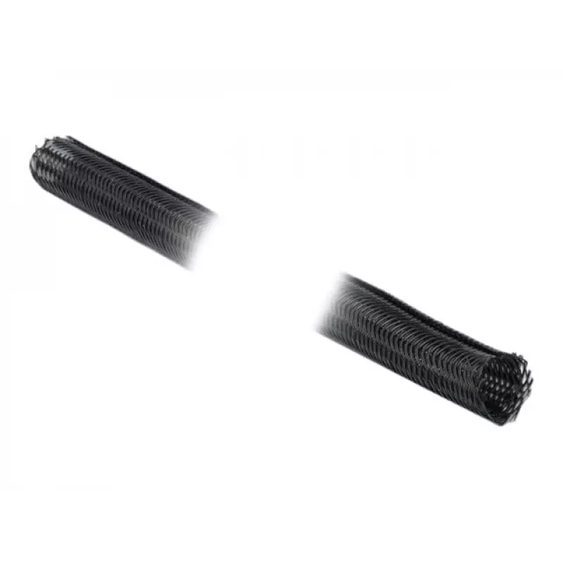 Guaina intrecciata DeLOCK 18921 10 m x 9 mm nero
