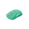 Mouse wireless Fury Tanto T4 verde menta — DPI regolabili, ricevitore USB, design ergonomico