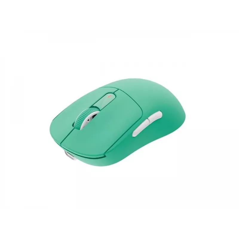 Mouse wireless Fury Tanto T4 verde menta — DPI regolabili, ricevitore USB, design ergonomico