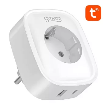 Presa smart Gosund SP6 16A con USB-C 20W – presa controllabile via Wi-Fi per la domotica