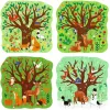 Puzzle UP - Quattro stagioni (12, 16, 20 e 24 pezzi)