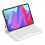 Custodia con tastiera folio Inateck BK2007 per iPad Air 11 pollici (27,9 cm) – Bluetooth, QWERTZ, batteria 250 mAh