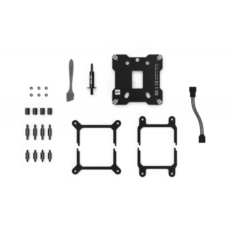 Water block Alphacool 13446 ottone rame nero 72 mm