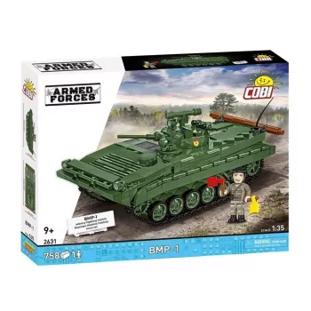 Set da costruzione Cobi Blocks BMP-1 758 pezzi – modello in scala a mattoncini