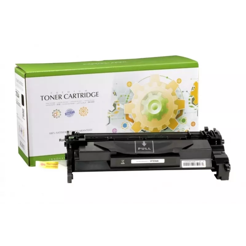 Cartuccia toner compatibile Static Control HP CF226A / Canon 052, nero