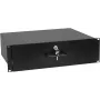 Omnitronic 30100953 cassetto rack con serratura, 3U