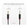 SBS TECABLE35KR - cavo audio - mini-phone stereo 3,5 mm maschio a mini-phone stereo 3,5 mm maschio - 1,5 m - nero (TECABLE35KR)