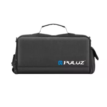 Puluz borsa a tracolla per foto (nero)