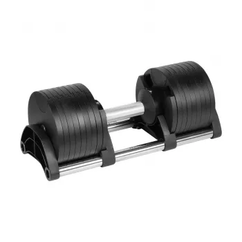 Manubrio in ghisa regolabile Rebel Active 36 kg, incrementi automatici da 2 kg