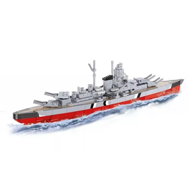 Kit Cobi corazzata Bismarck modello, 590 pezzi