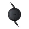 Baseus Free2Pull Mini cavo USB-C a USB-C, 60 W, 1 m, (nero)