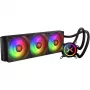 KRUX HydroX 360 ARGB dissipatore a liquido AIO, 360 mm, nero