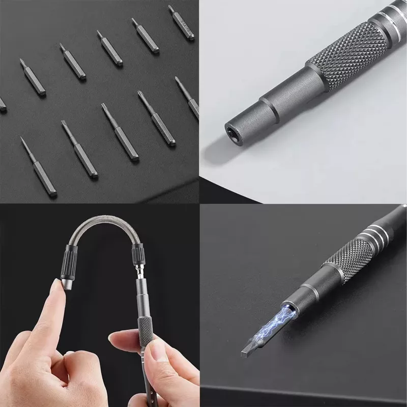 Set di cacciaviti di precisione Extralink EX.21465 — kit magnetico 128 in 1 con punte