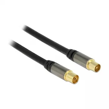 Cavo coassiale RG-6/U DeLOCK 88925 5 m IEC nero