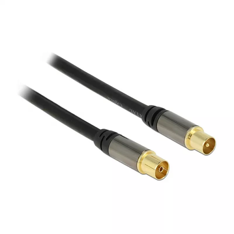 Cavo coassiale RG-6/U DeLOCK 88925 5 m IEC nero