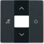 Busch-Jaeger 2CKA006220A0074 placca per supporto e scatola sensore antracite (2CKA006220A0074)