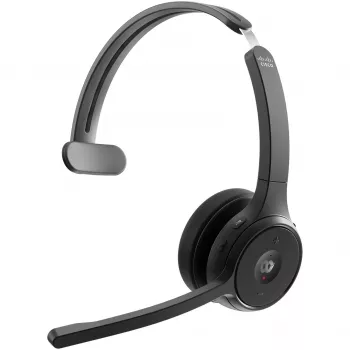 721 Wireless Single ON-EAR Headset USB-A BUNDLE-CARBON nero