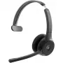 721 Wireless Single ON-EAR Headset USB-A BUNDLE-CARBON nero