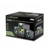 Esperanza EGS107 altoparlante 2.1 USB LED 5 W nero