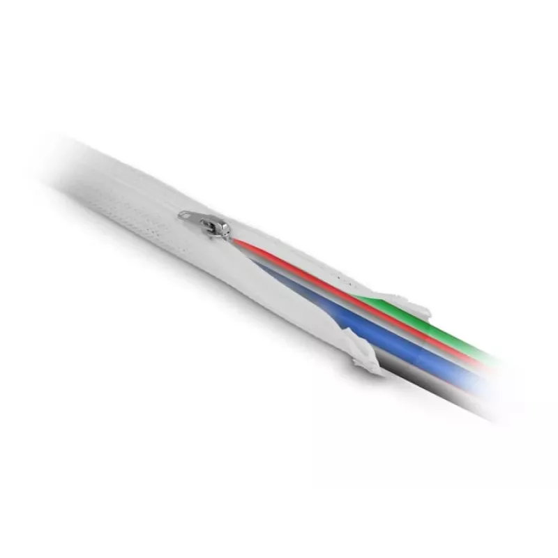 Guaina a treccia DeLOCK 20821 1 m x 20 mm bianco