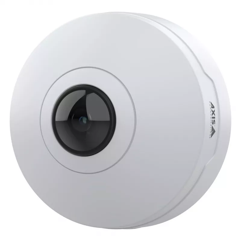 Axis M4327-P 02636-001 telecamera IP panoramica mini dome per interni, 6 MP, fisheye 180/360°, soffitto/parete, bianca