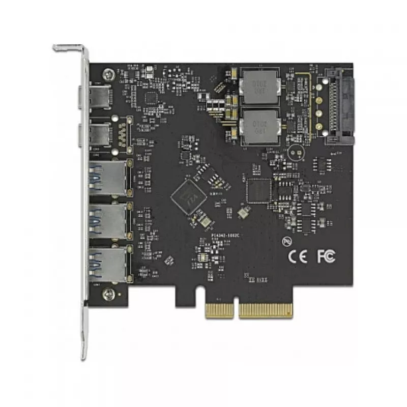Scheda PCI Express x4 DeLOCK 89064