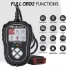 Tester diagnostico OBDII QOLTEC ProLine 50685 — scanner OBD-II per auto per sistemi 8V/25V