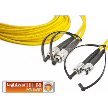 Lightwin cavo patch in fibra ottica duplex di alta qualità, SM, FC - ST cavo patch in fibra ottica (LDP-09 FC-ST 20.0)