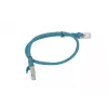 Lanberg PCU5-10CC-0050-B cavo di rete RJ45 Cat5e U/UTP, 0,5 m, blu