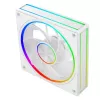 Ventola per case MODECOM VOLCANO LOOP 120 ARGB Reverse Fan bianco 120 mm, PWM, 400–1400 RPM