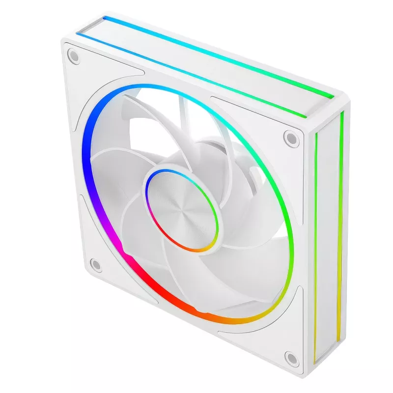 Ventola per case MODECOM VOLCANO LOOP 120 ARGB Reverse Fan bianco 120 mm, PWM, 400–1400 RPM