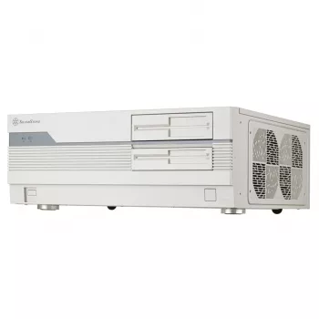 Silverstone SST-FLP01W Case HTPC Bianco