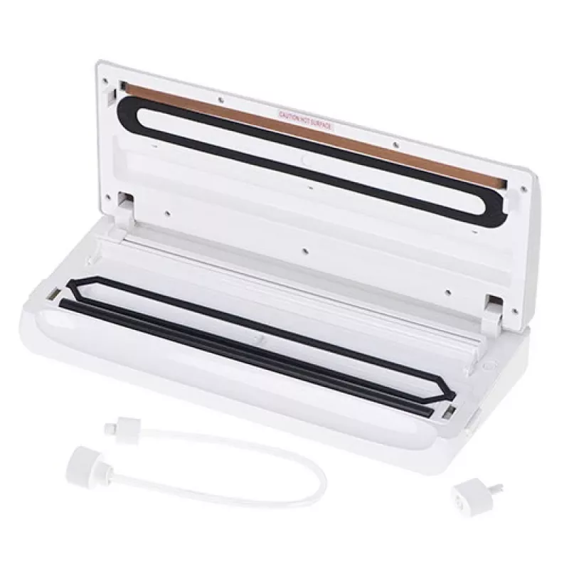 Sottovuoto Adler AD 4503, 130 W, vuoto da -750 a -800 mbar, connettore Type-C, grigio/bianco