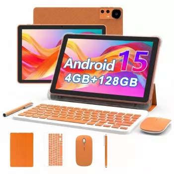 EXTRALINK TABLET CP31 WiFi ANDROID 15.0, 10.1”, 128GB, fotocamera 2MP+8MP arancione