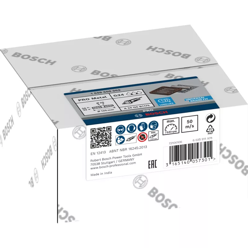 Bosch 1 608 600 069 accessorio per utensile rotativo disco abrasivo