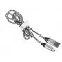 Cavo USB 2.0 Type-C maschio - C maschio 1,0 m nero-argento