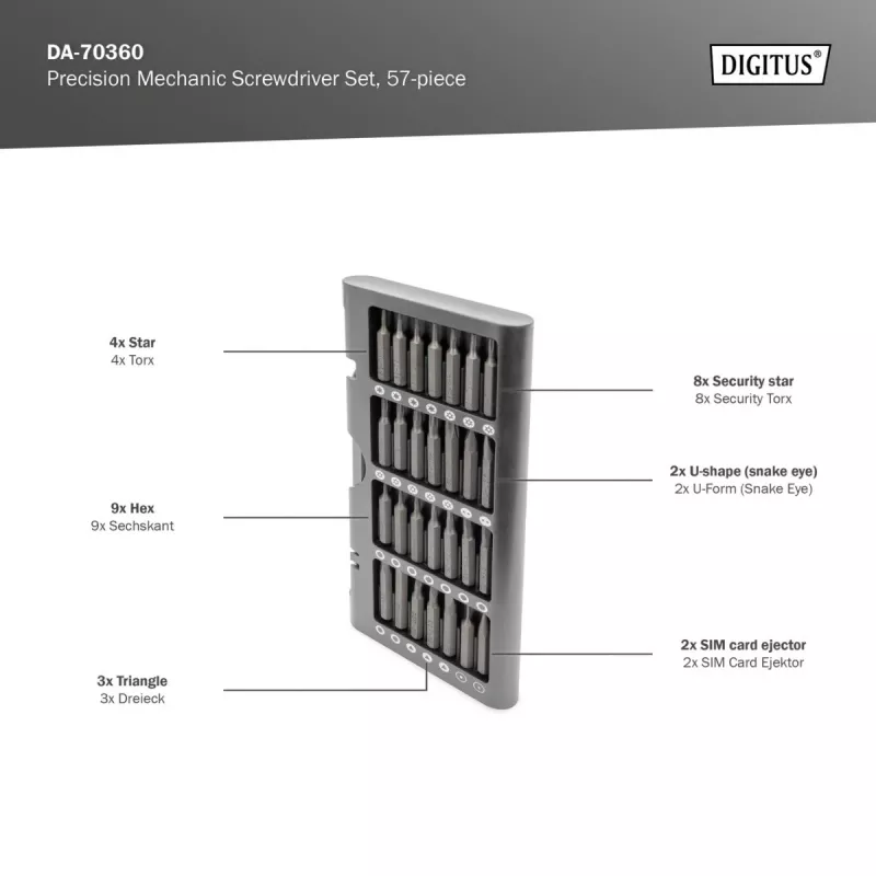 Set di cacciaviti DA-70360