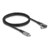 Cavo USB DeLOCK 81131 1 m USB-C nero 40 Gbit/s