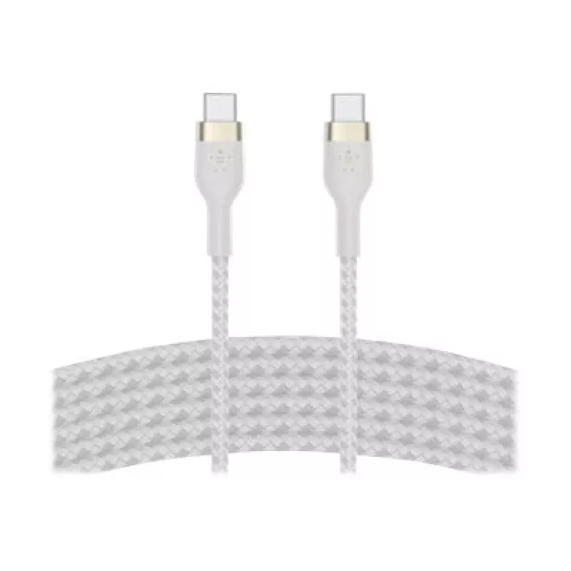 Belkin BOOSTCHARGE PRO Flex Cavo USB 3 m USB 2.0 USB C bianco (CAB011BT3MWH)