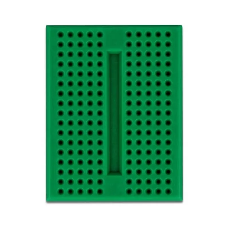 Breadboard DELOCK 18321 — breadboard senza saldatura, plastica, 36×46×10 mm, verde