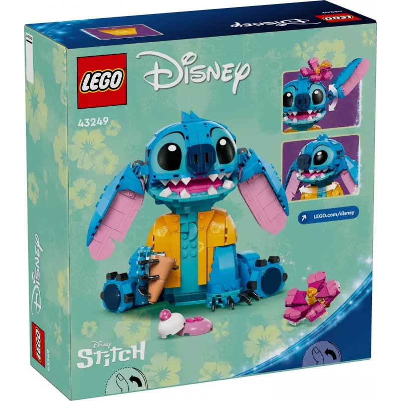 LEGO | Disney Stitch set giocattolo per bambini da costruire con gelato 43249
