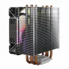 Dissipatore ad aria per CPU SAVIO SAVGCOVORTEXX2ARGB con 4 heatpipe, ventola ARGB 120 mm, nero