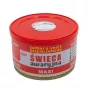 Candela di sopravvivenza per emergenze FULER HASKE Pro MAXI 410 g – cera di soia naturale, durata 72 h, 99 mm × 65 mm, scatola in acciaio