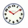 NeXtime orologio da parete 8151 Boy, Ø43 cm, bianco/blu/nero/rosso