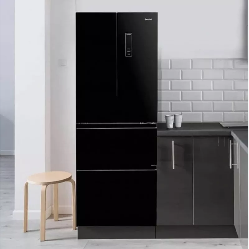 Frigorifero combinato French-Door Sam Cook PSC-WG-1020AA/B 351 l, classe di efficienza energetica E, nero