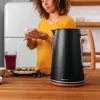 Cecotec ThermoSense 400 bollitore elettrico, 1,7 L, 3000 W, Black Woody