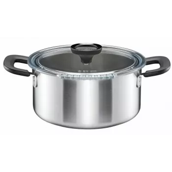 Pentola in acciaio inox Fiskars 1072316, capacità 3 L, con coperchio
