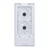 Case PC Midi Tower Lian Li LANCOOL 207 — bianco, pannello trasparente, supporta ATX/MicroATX/MiniITX, senza alimentatore